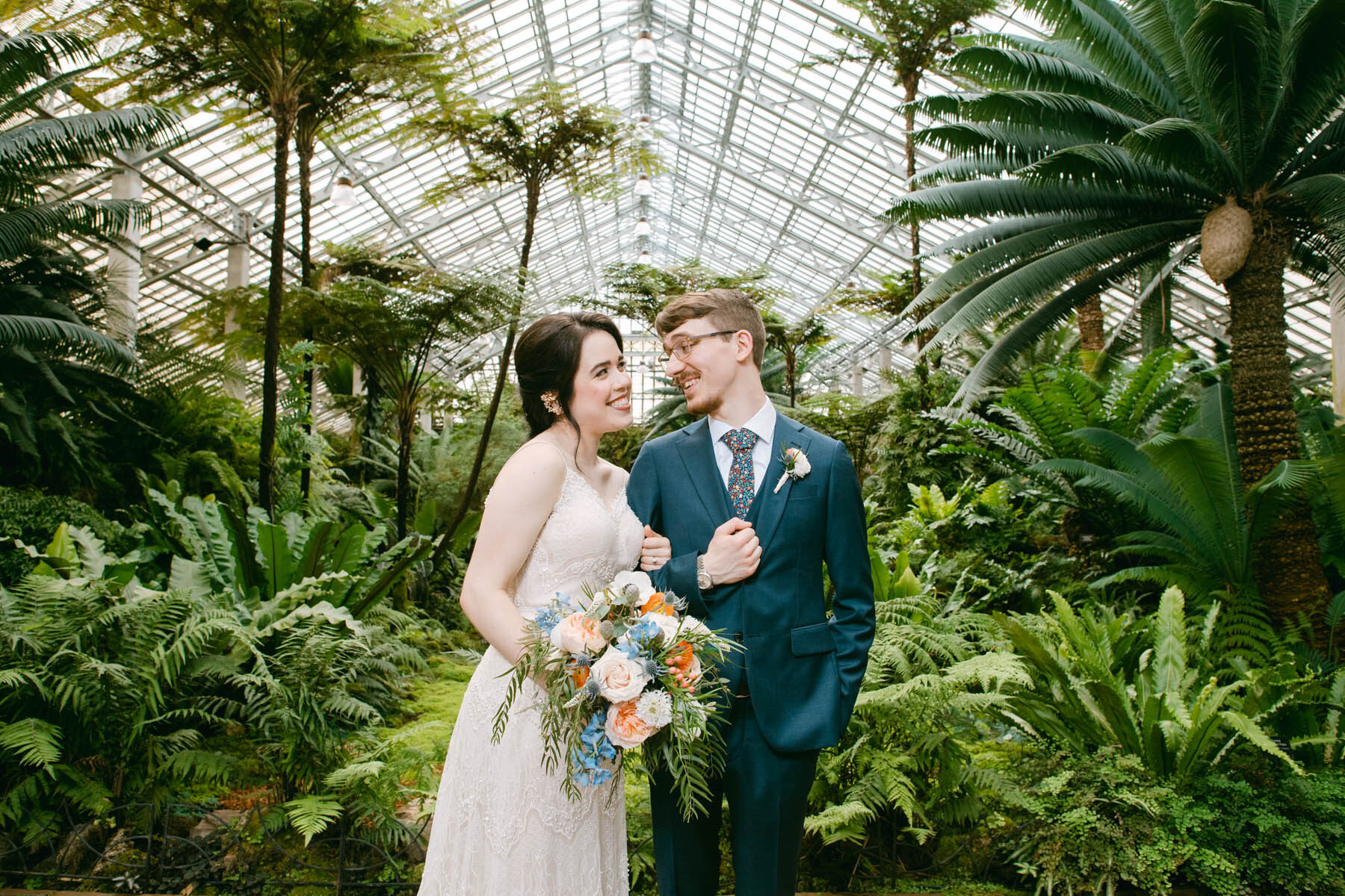 Chicago Athletic Association Hotel Wedding Garfield Park Conservatory Wedding