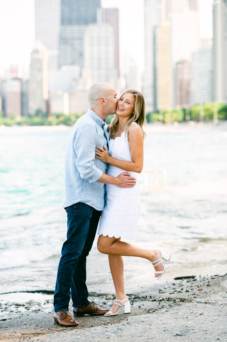 North Avenue Beach Engagement