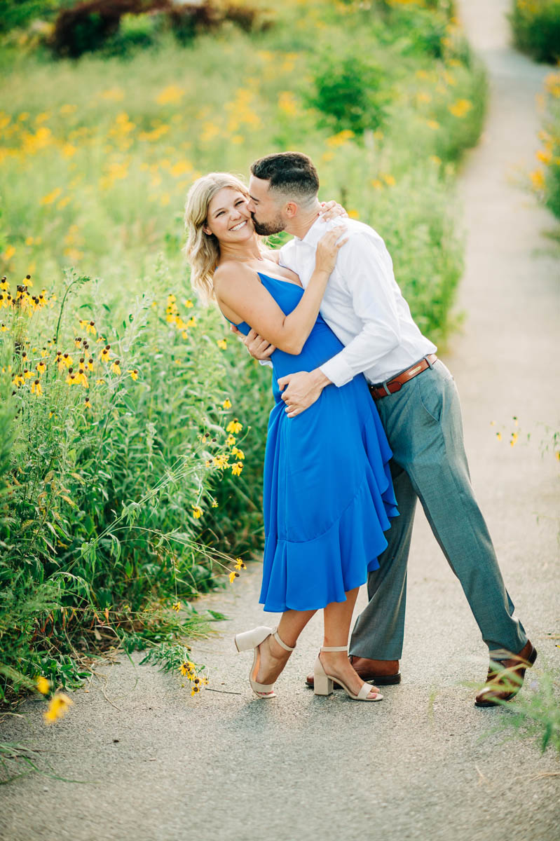 Lincoln Park Engagement Photo