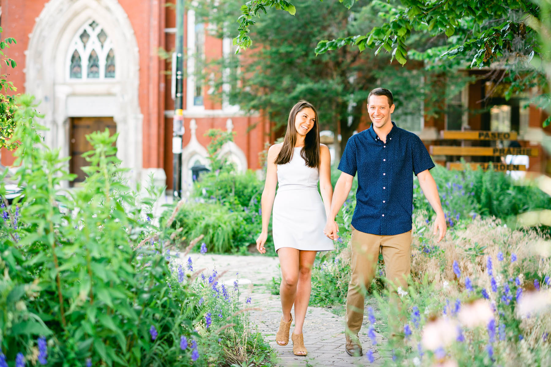 Logan Square Engagement Photos