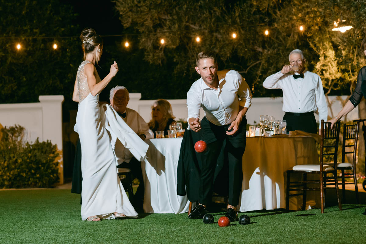 wedding bocce ball