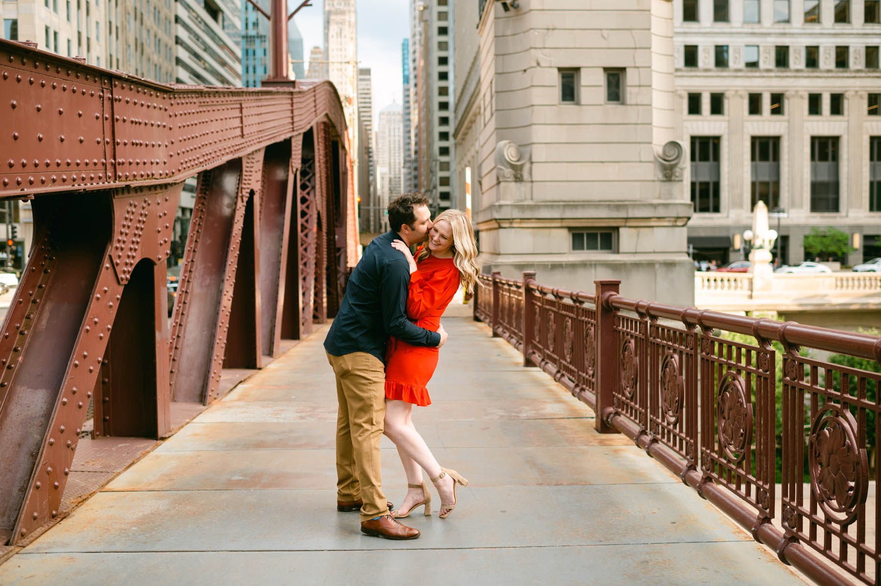 summer engagement red