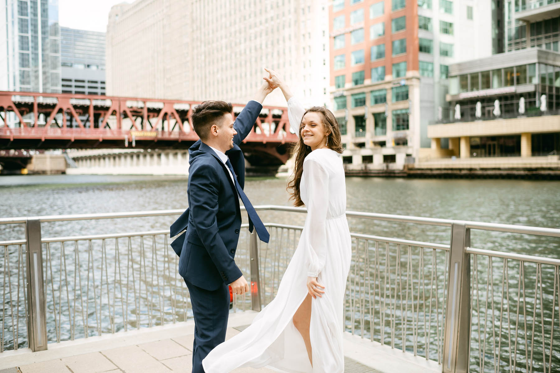 Chicago Riverwalk Wedding