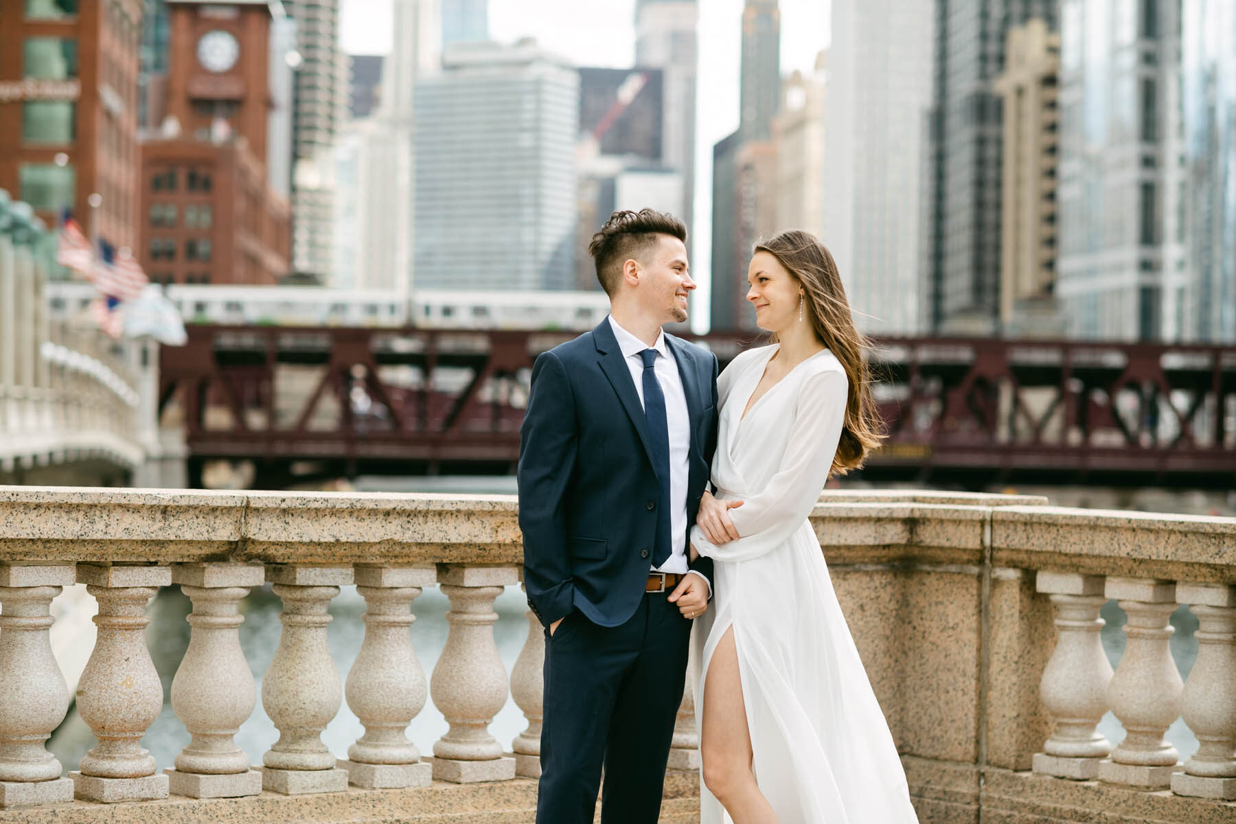 Chicago Riverwalk Wedding