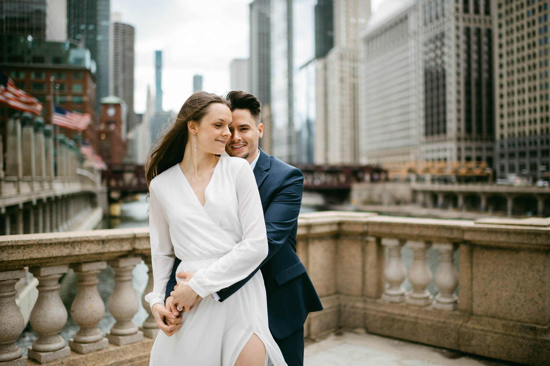 Chicago Riverwalk Wedding