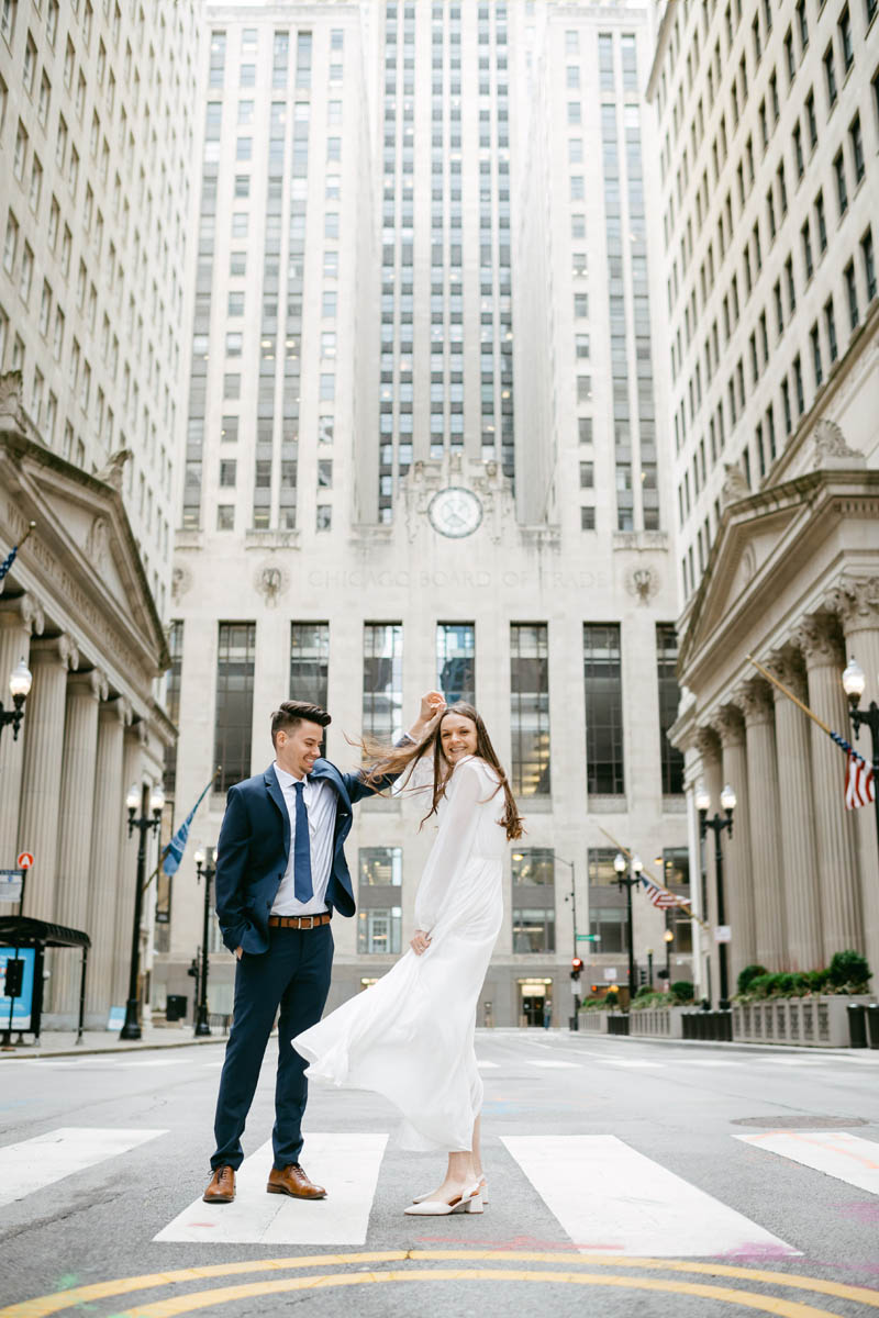 Chicago Board of Trade Wedding