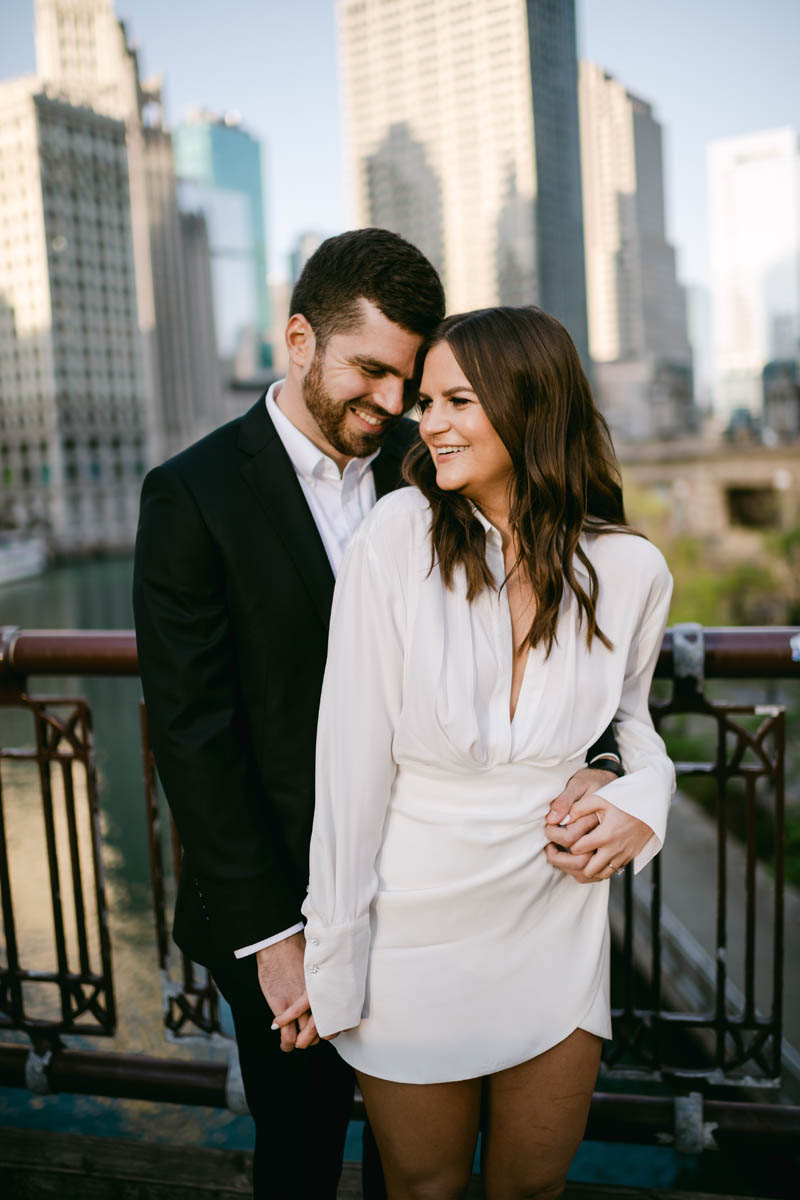 White Engagement Dress