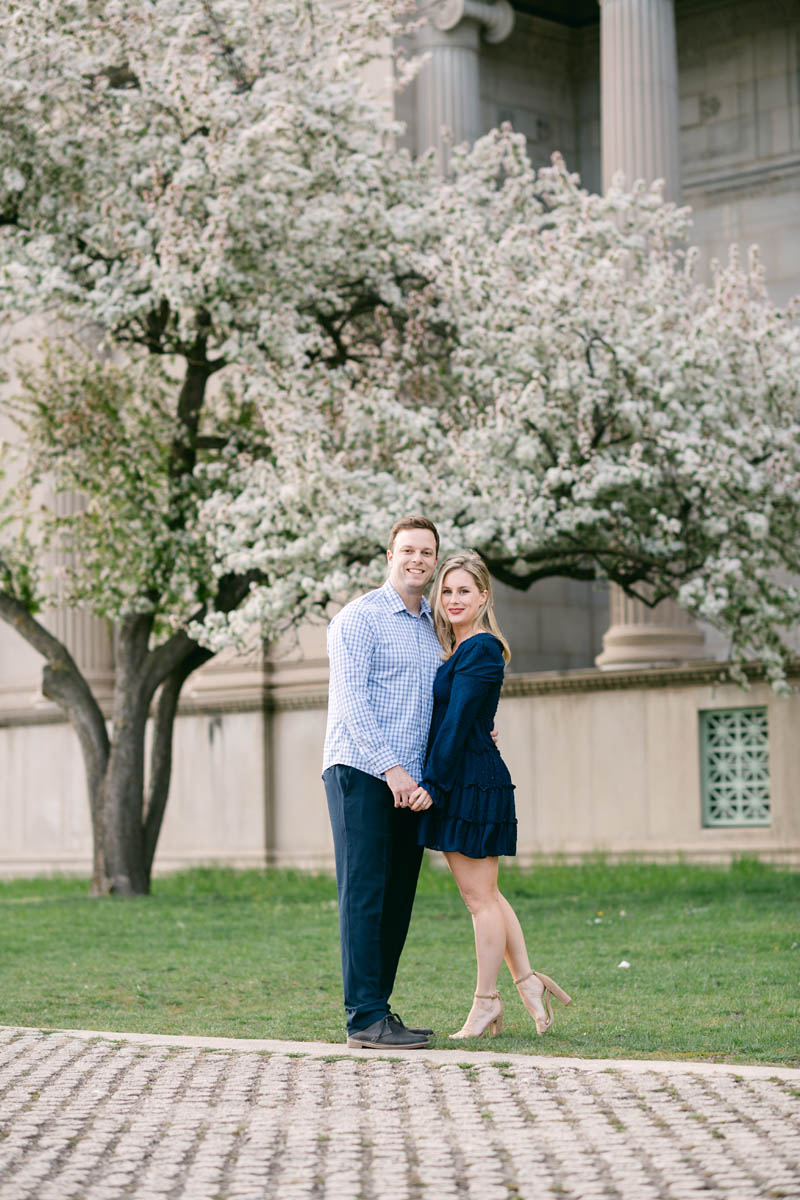 Cherry Blossom Engagement