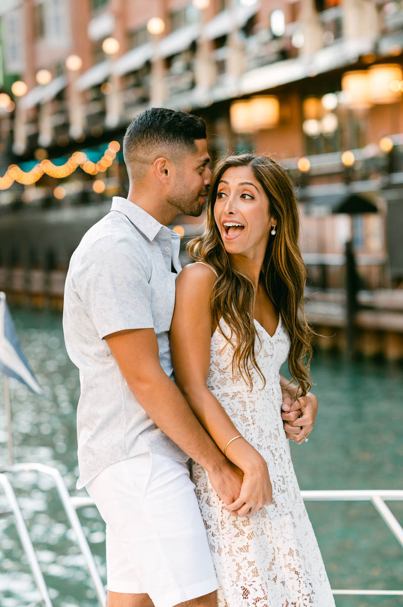 chicago riverwalk engagement