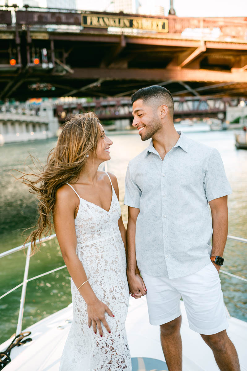 chicago summer engagement