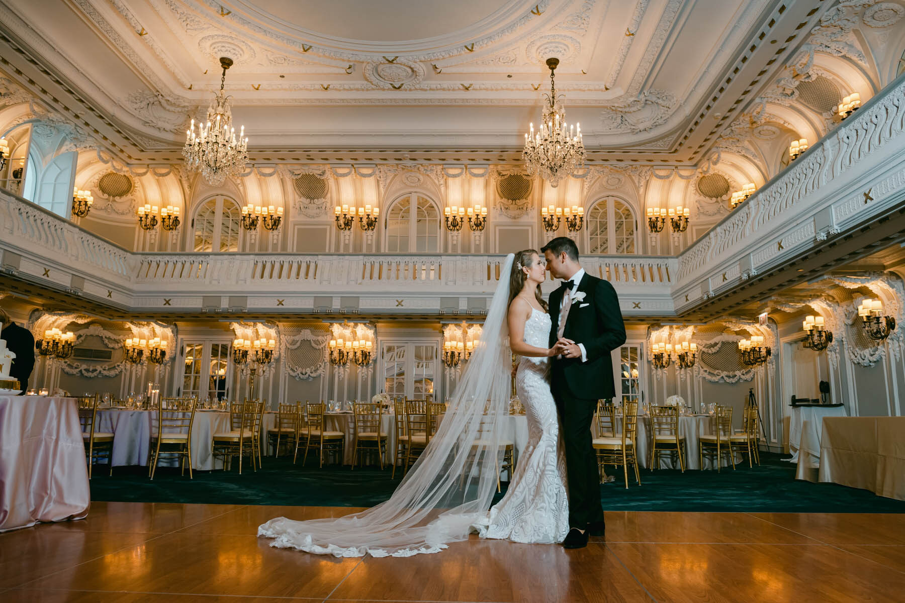 Blackstone Hotel wedding light and bright photography