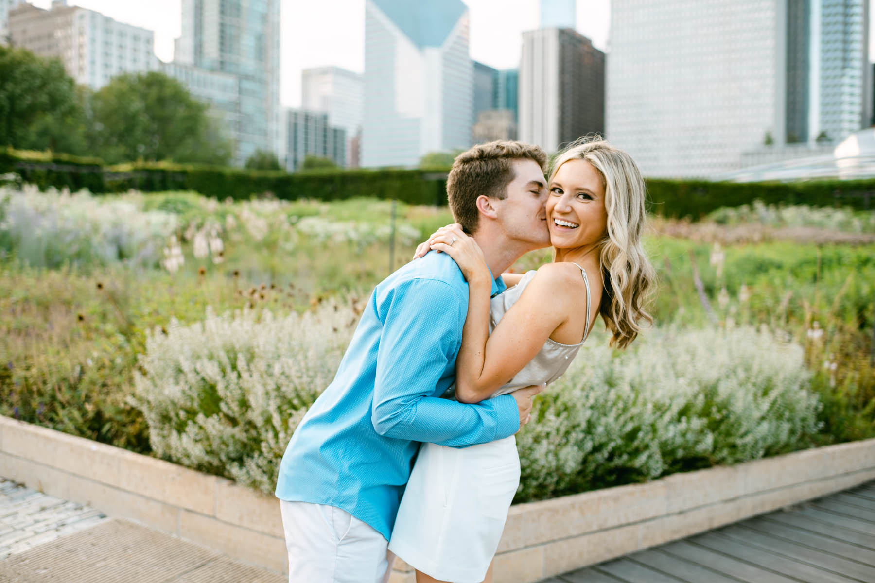 Best Chicago Engagement Location light and bright photography