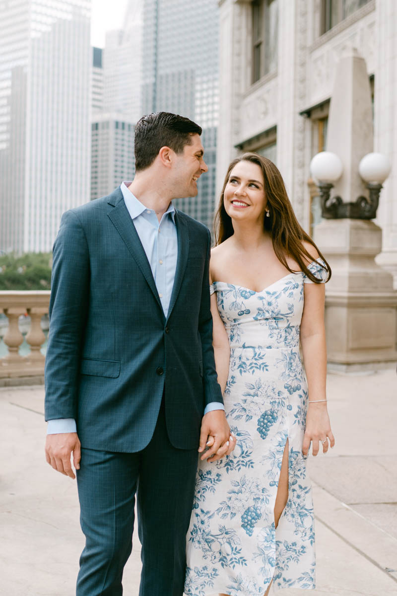 spring engagement dress