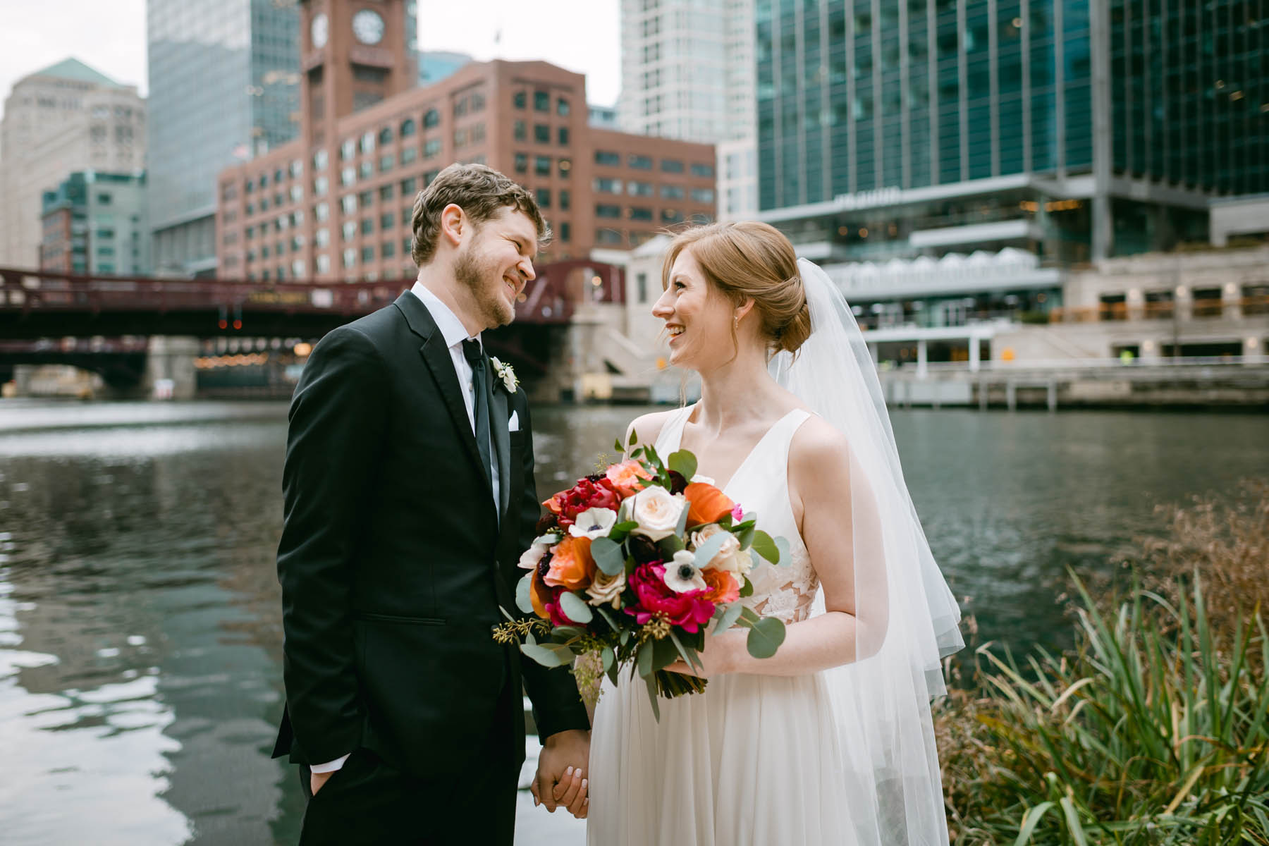 light and bright wedding photography