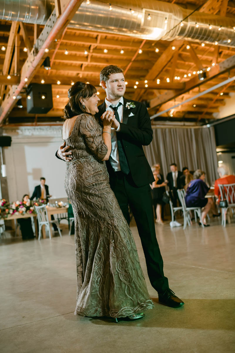 mom and son first dance