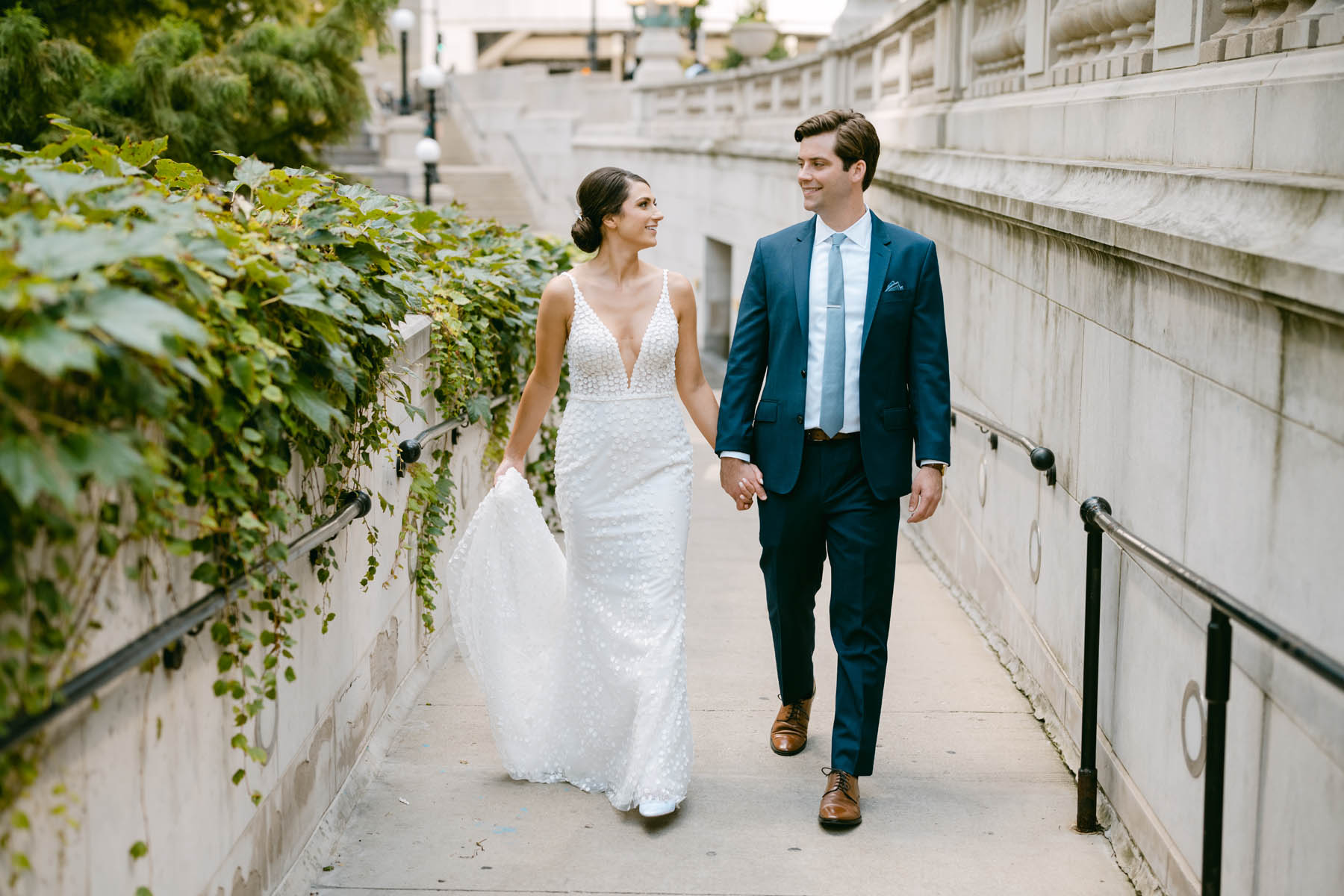 chicago riverwalk wedding photography