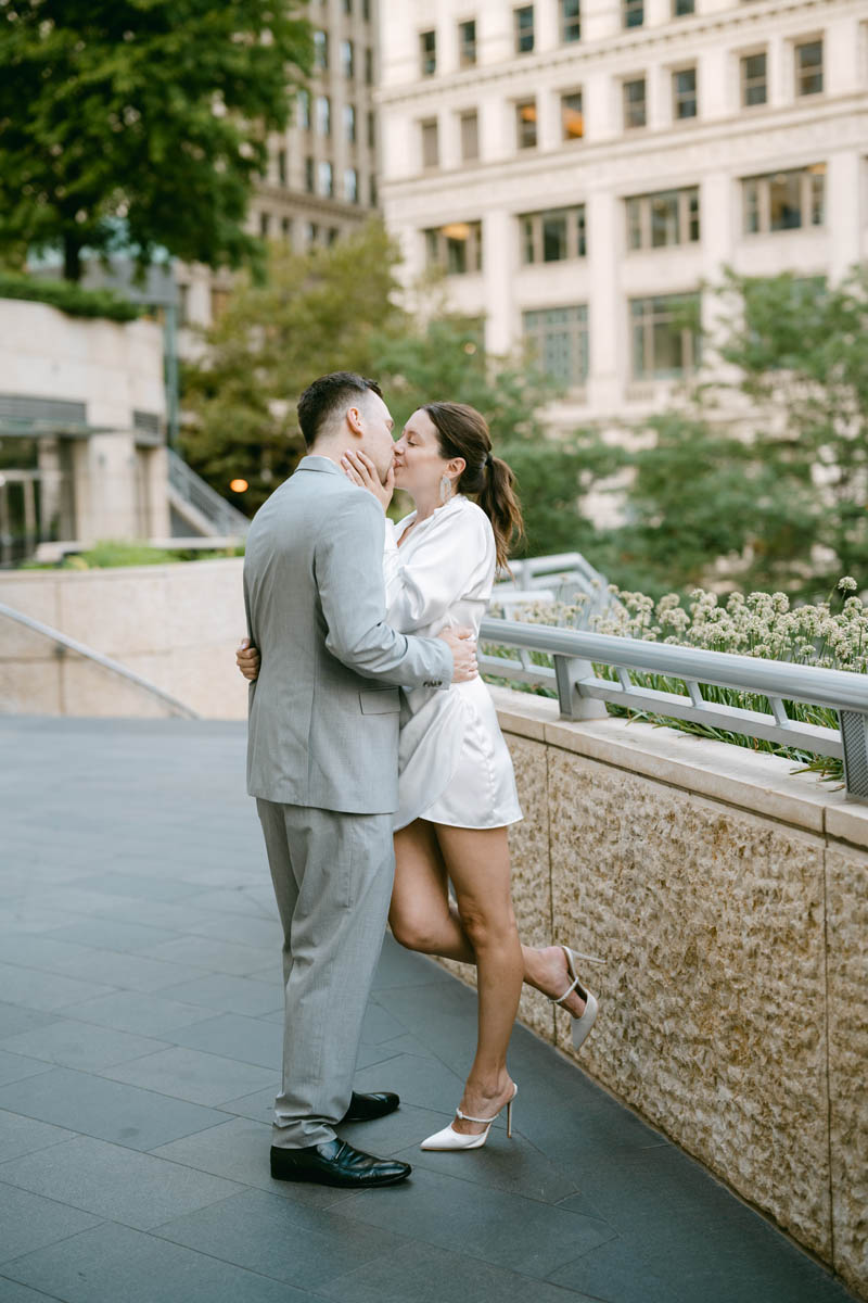 light and airy chicago wedding photographer