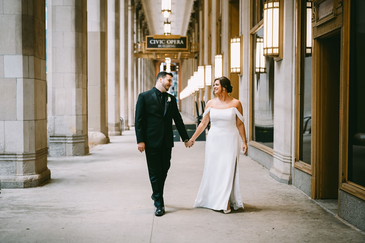 Garfield Park Conservatory Wedding light and bright photography