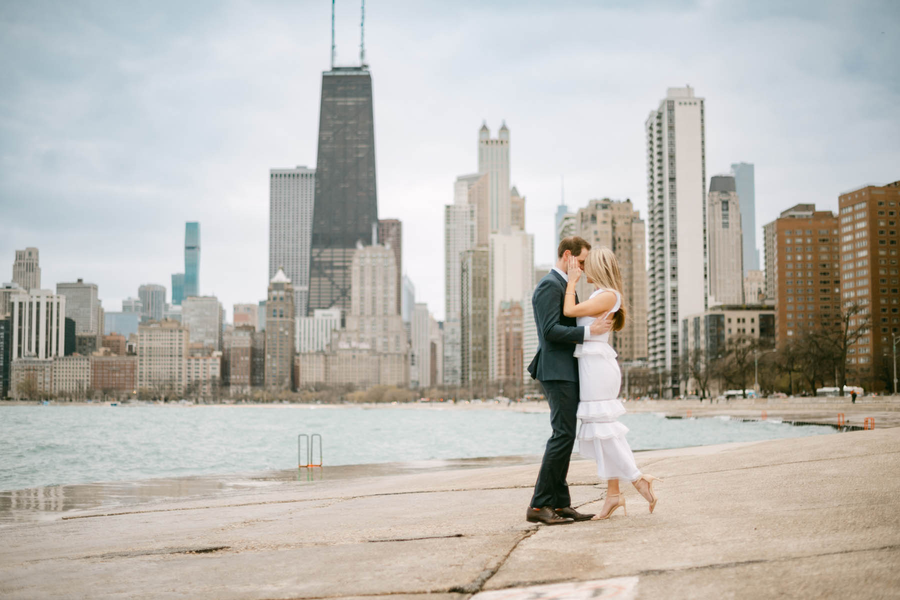 north avenue beach engagement