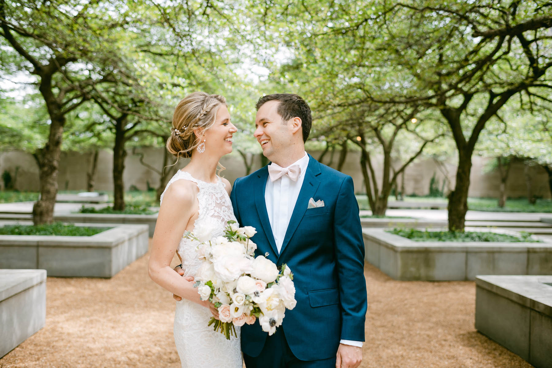 Art Institute Garden wedding