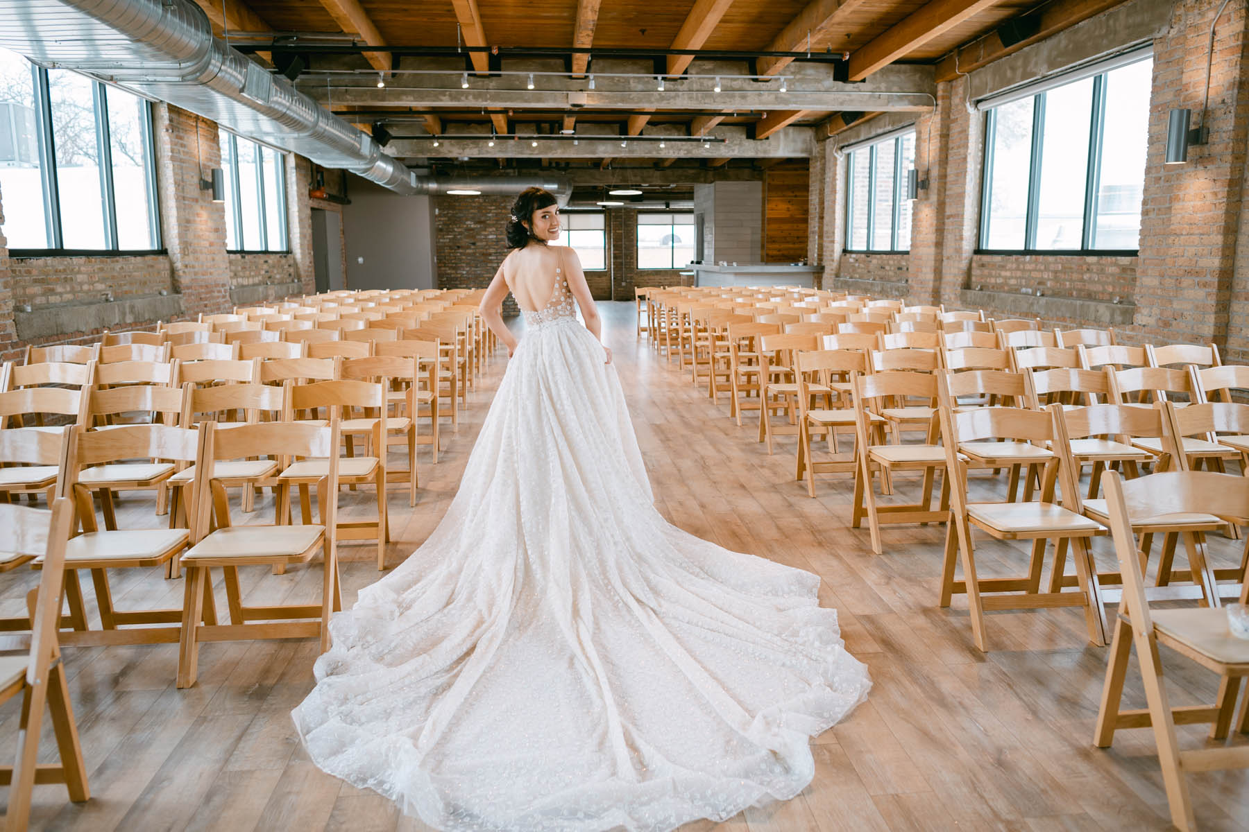 Walden wedding bridal portrait.