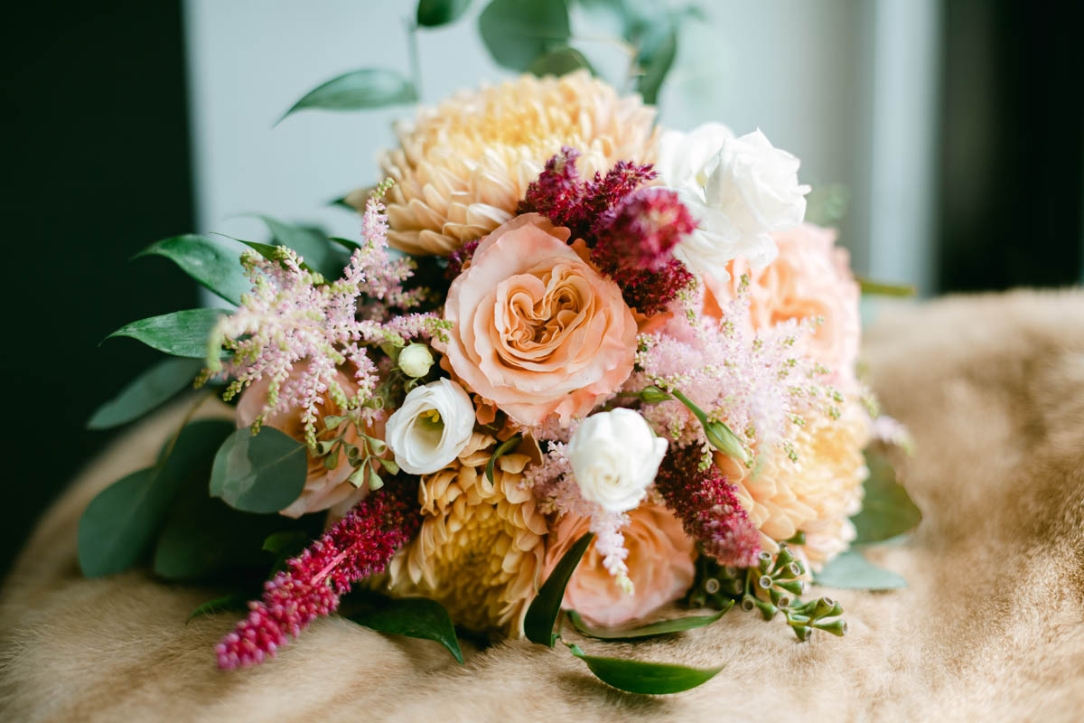 Bright floral bouquet