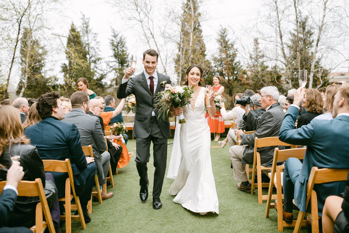 Greenhouse Loft wedding ceremony.