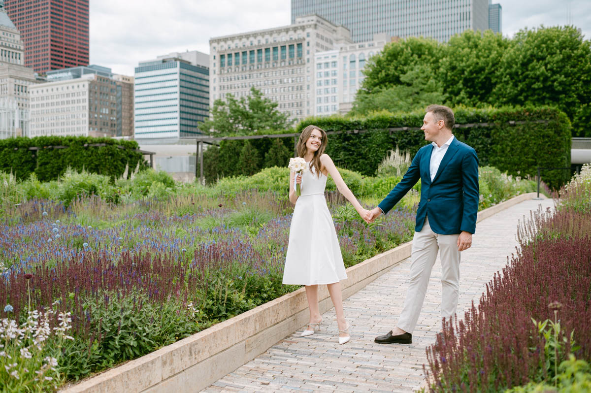 Light and airy wedding photographer