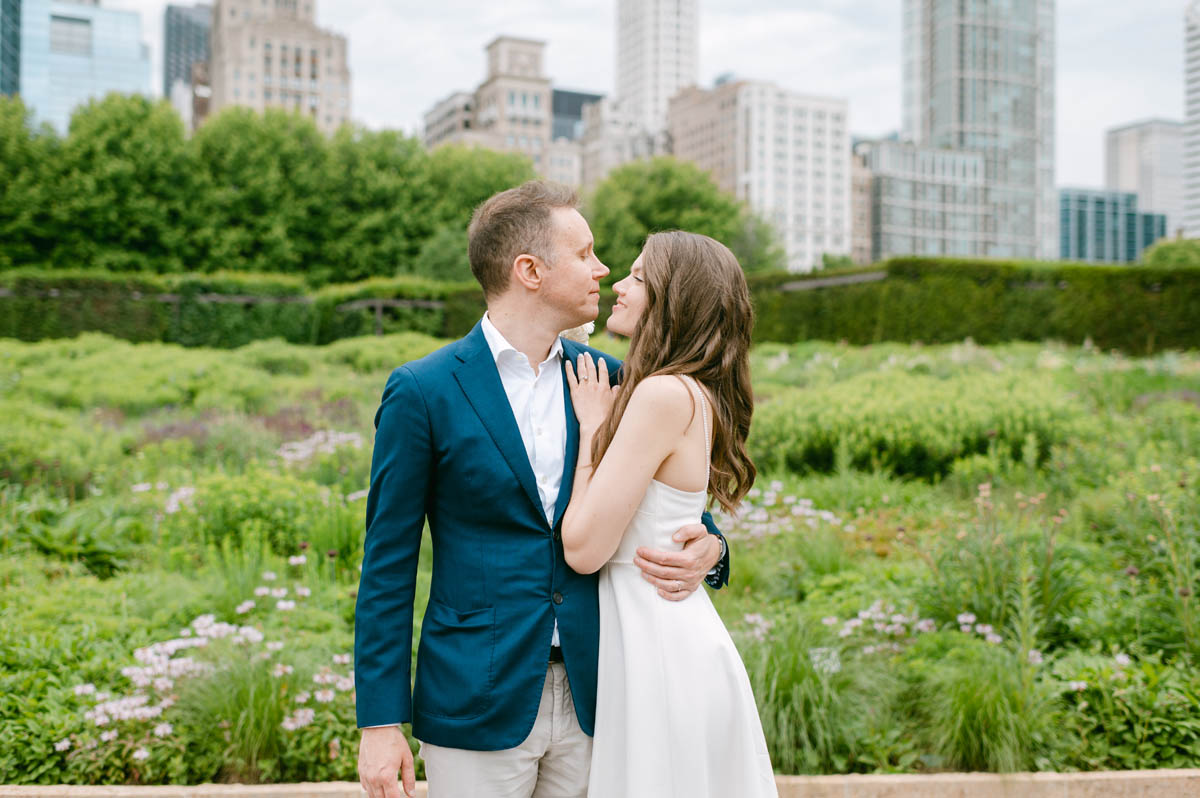 Light and airy elopement photography