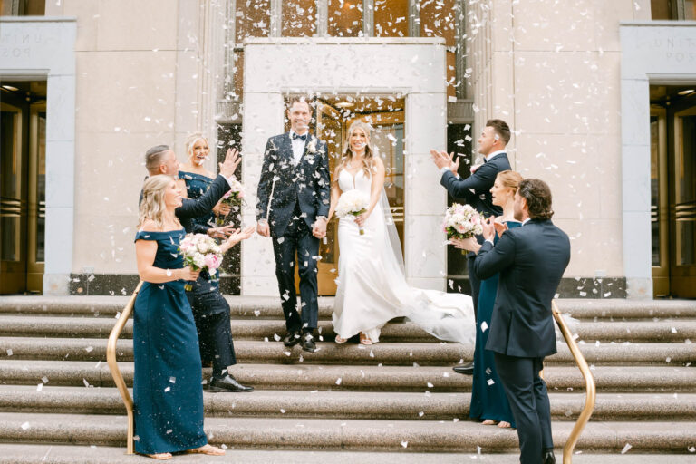 Stunning Old Post Office Wedding // Kelsey + Justin