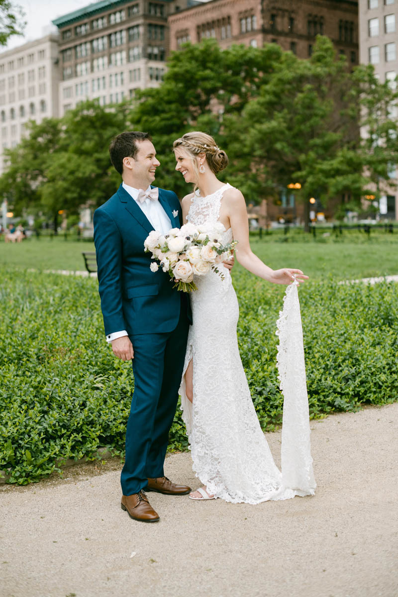Light and airy wedding photographer
