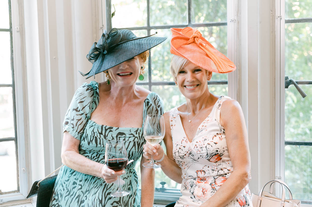 British wedding guests