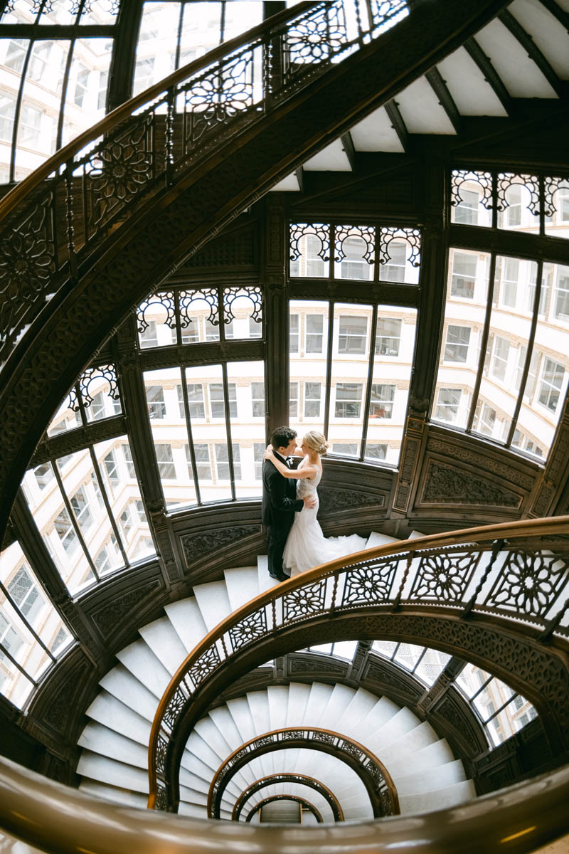 Rookery Building wedding