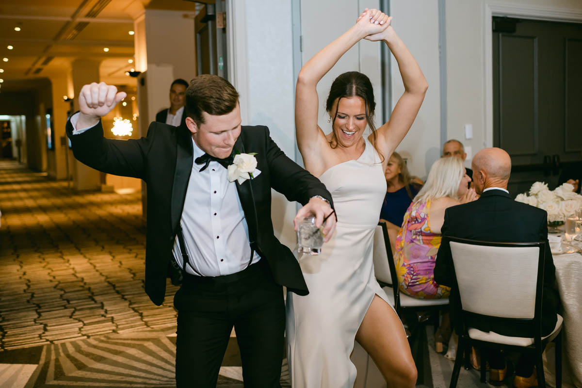 Bridal party entrance