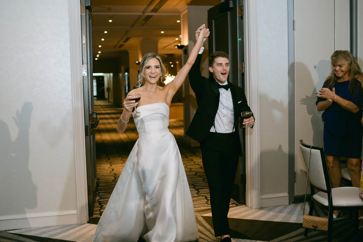 Kimpton Gray hotel wedding party entrance