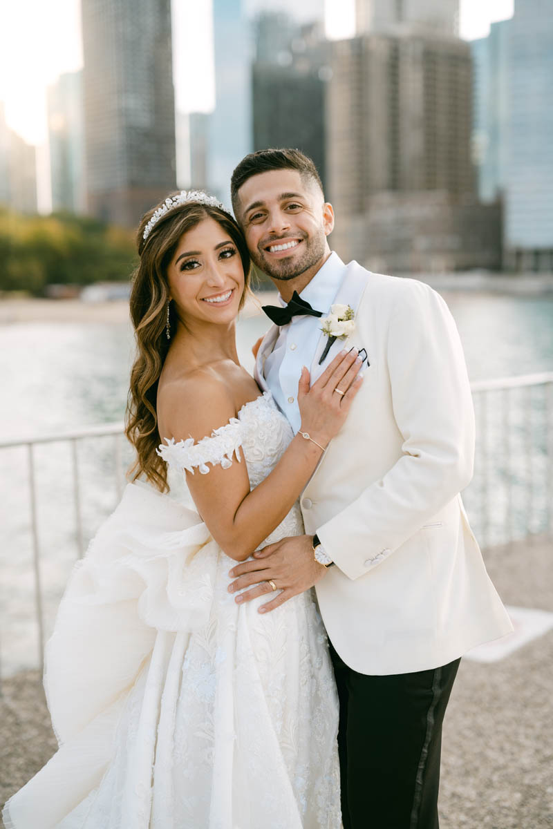 Light and airy wedding photographer