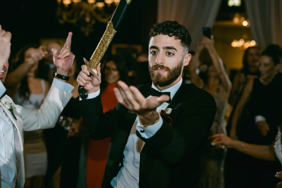 union league club wedding reception