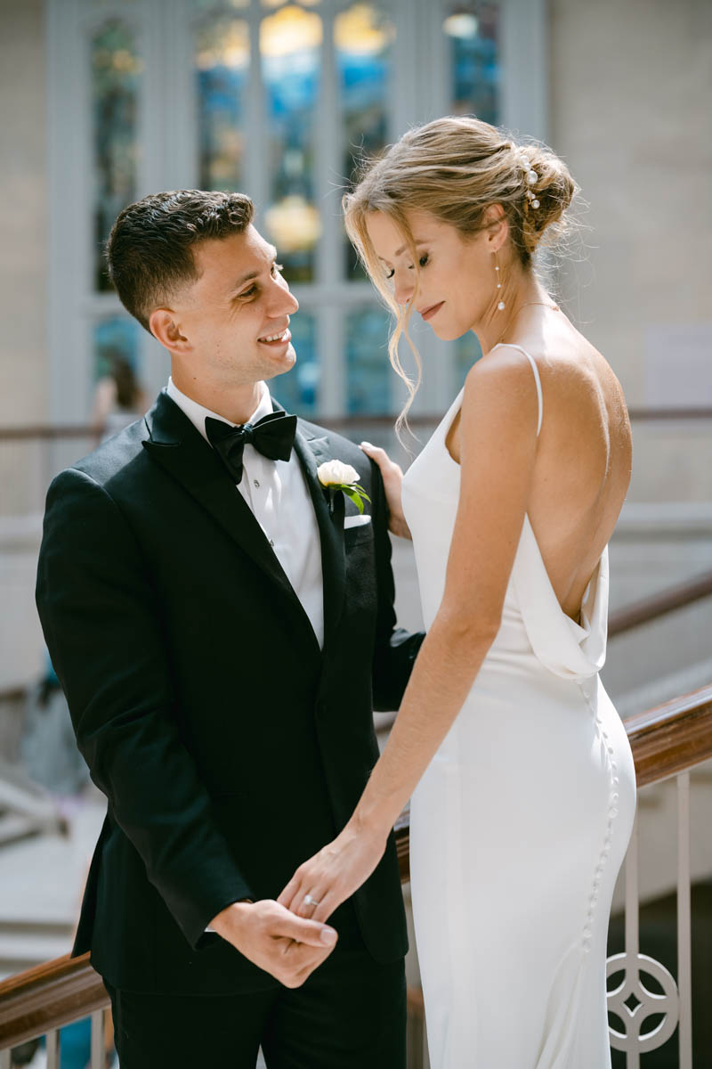 Garfield Park Conservatory Wedding light and bright photography