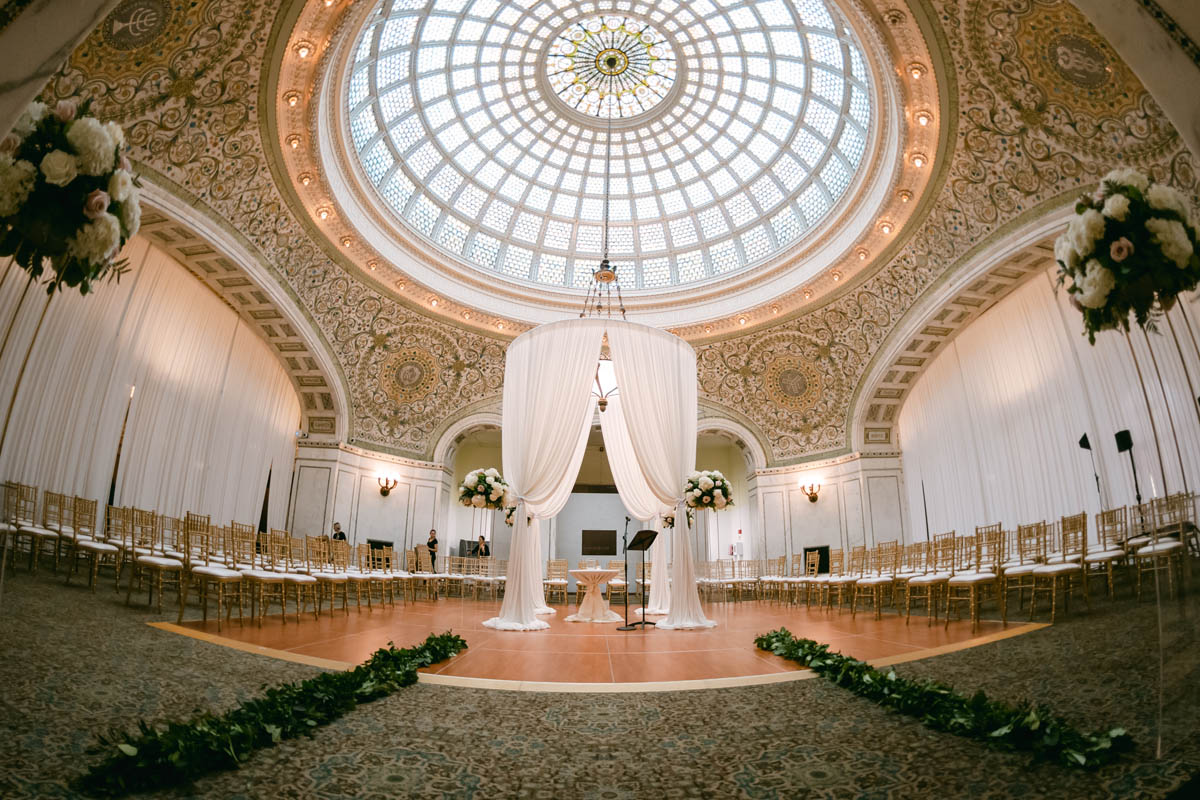 chicago cultural center jewish wedding
