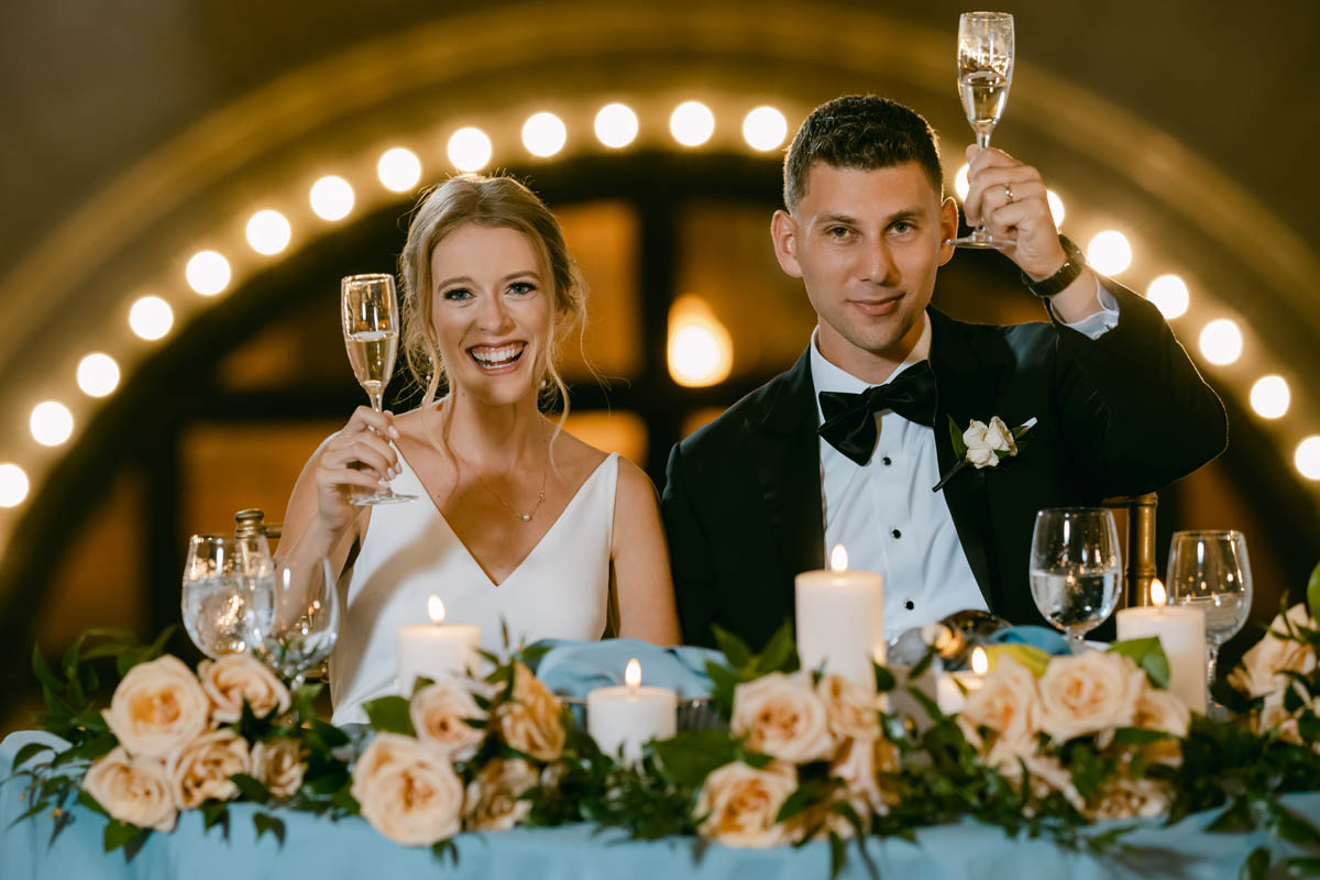 chicago cultural center wedding toasts