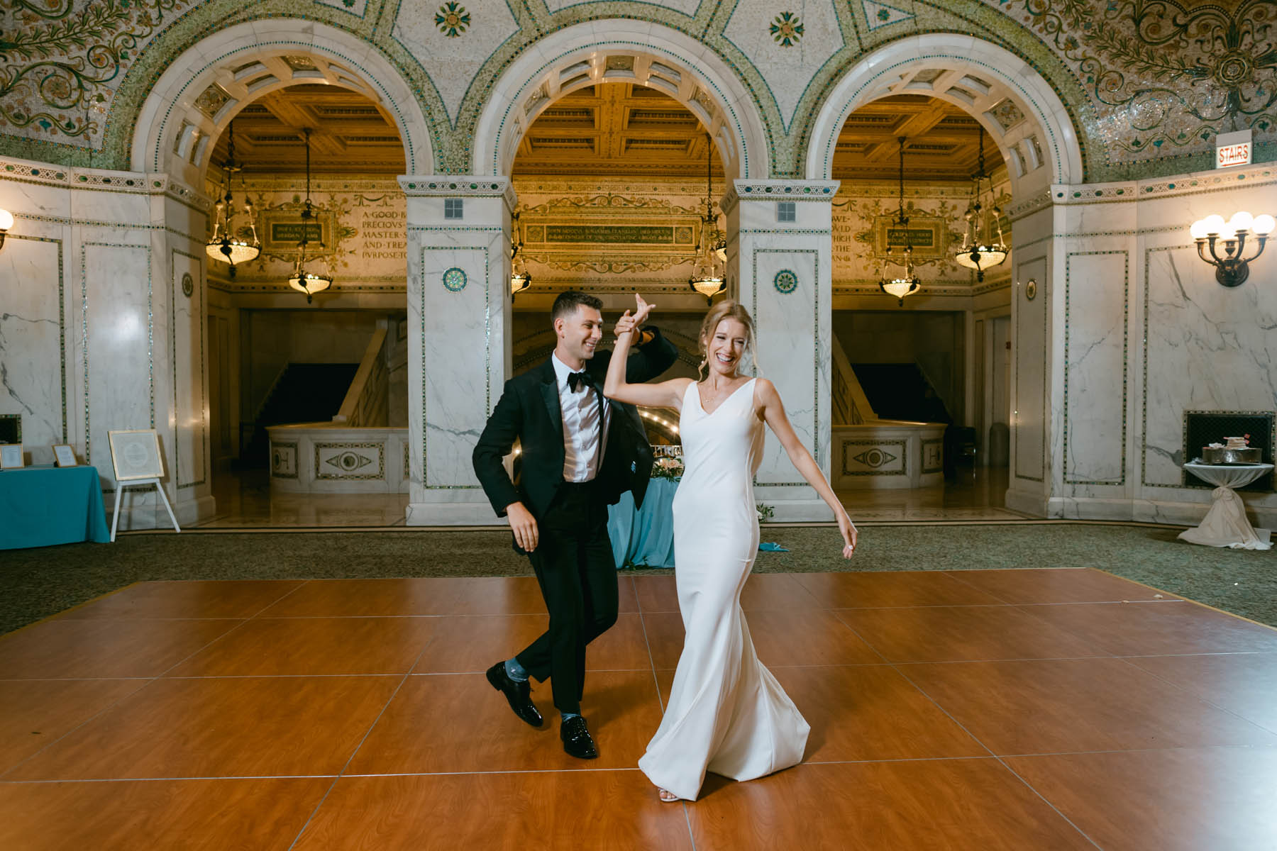 first dance at chicago cultural center