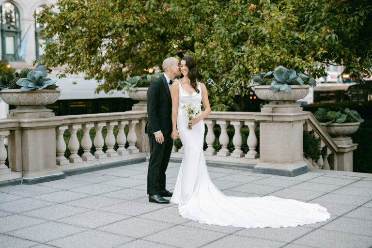 Glamorous Fall Walden Wedding Riverwalk // Ali + David