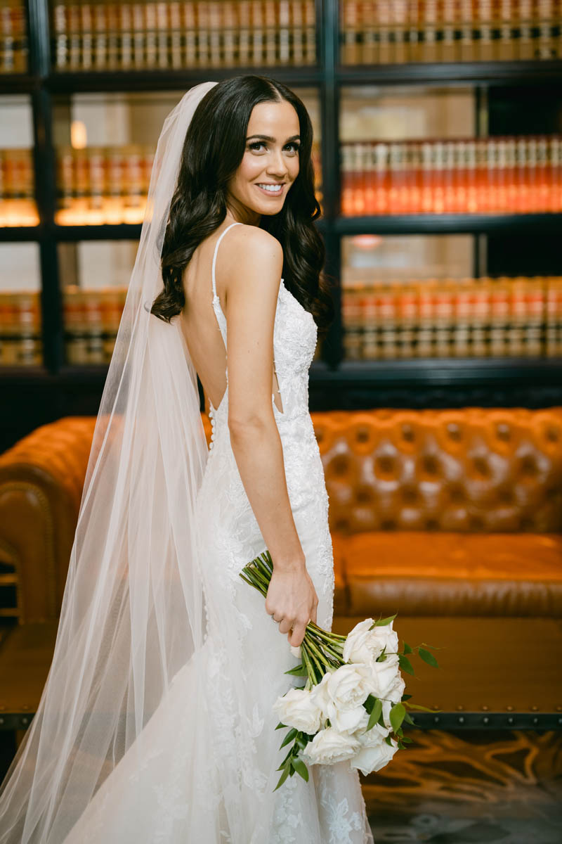Beautiful bride at Kimpton Gray wedding