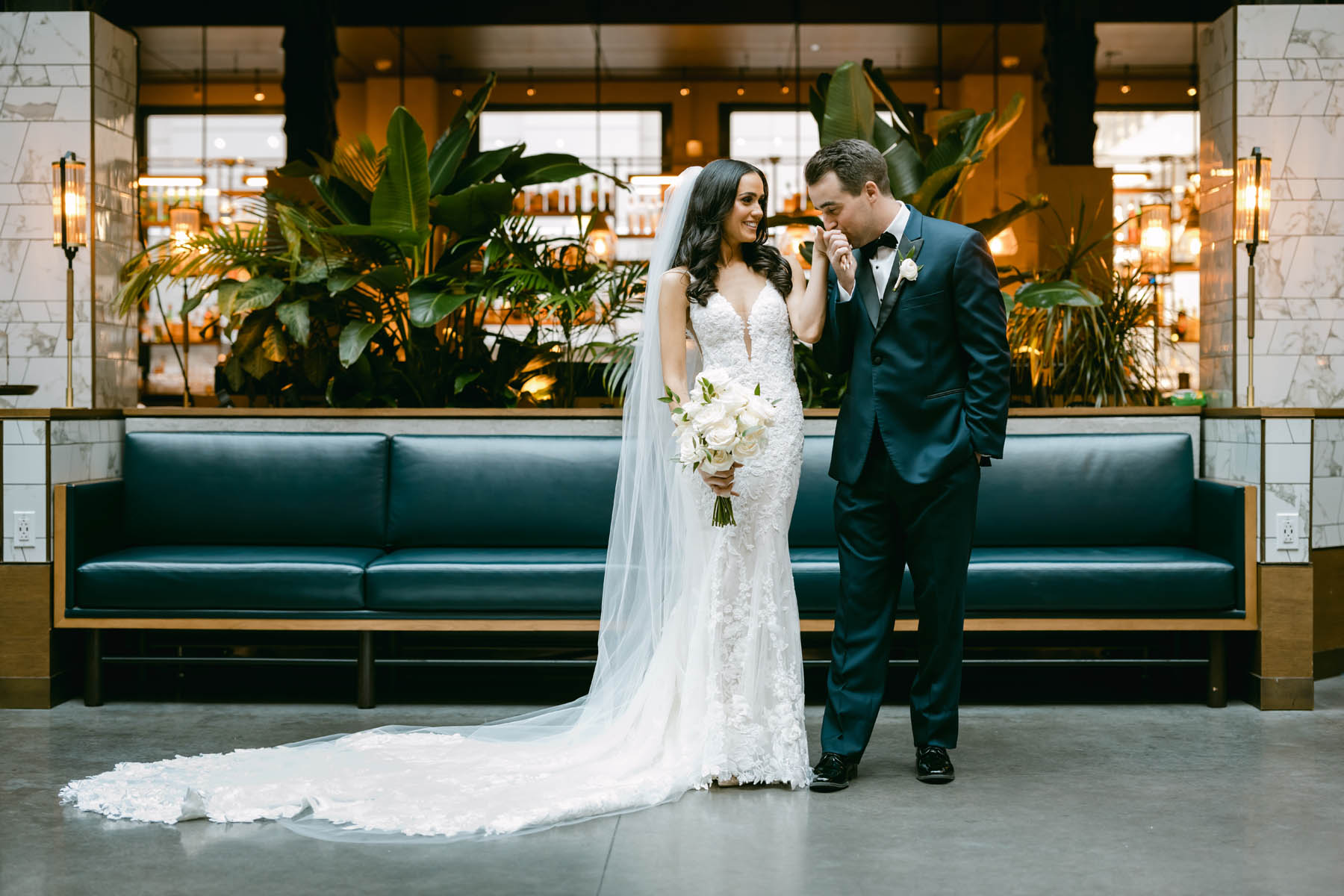Light and airy Fall Kimpton Gray wedding