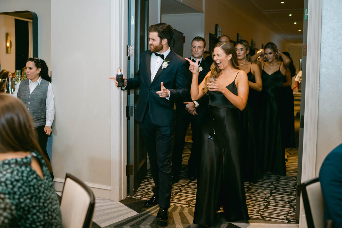 bridal party entrance
