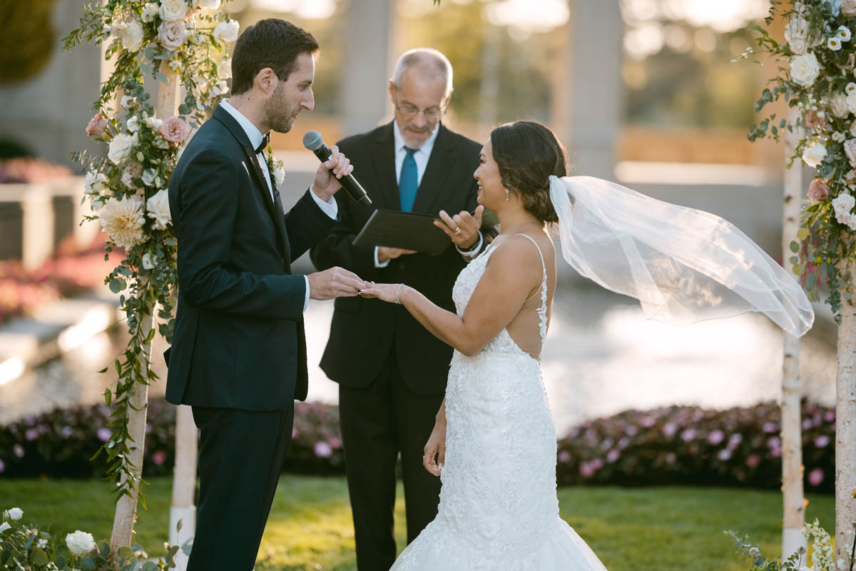 armour house wedding ceremony