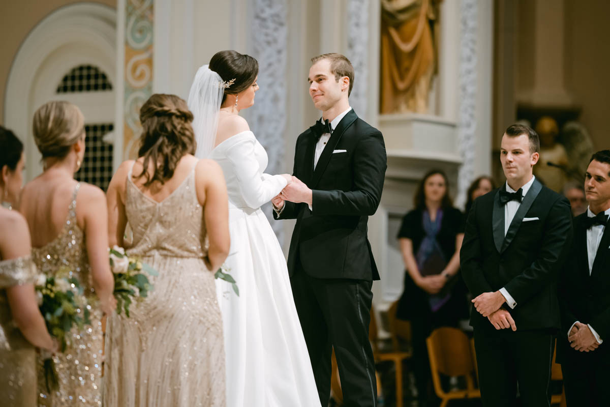 old st pat's wedding ceremony