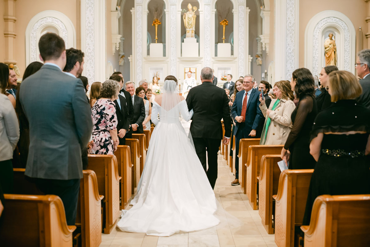 old st pat's wedding ceremony