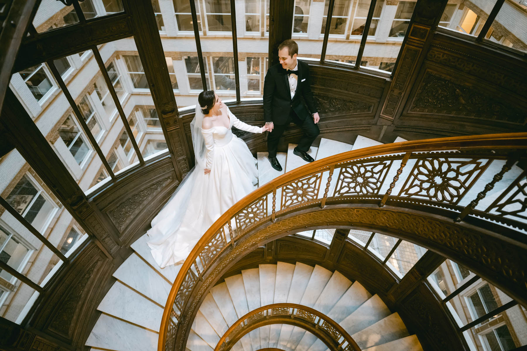 chicago rookery building wedding