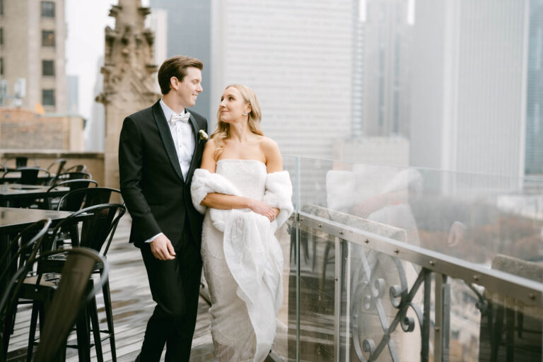 University Club of Chicago Holiday Wedding // Madlen + John